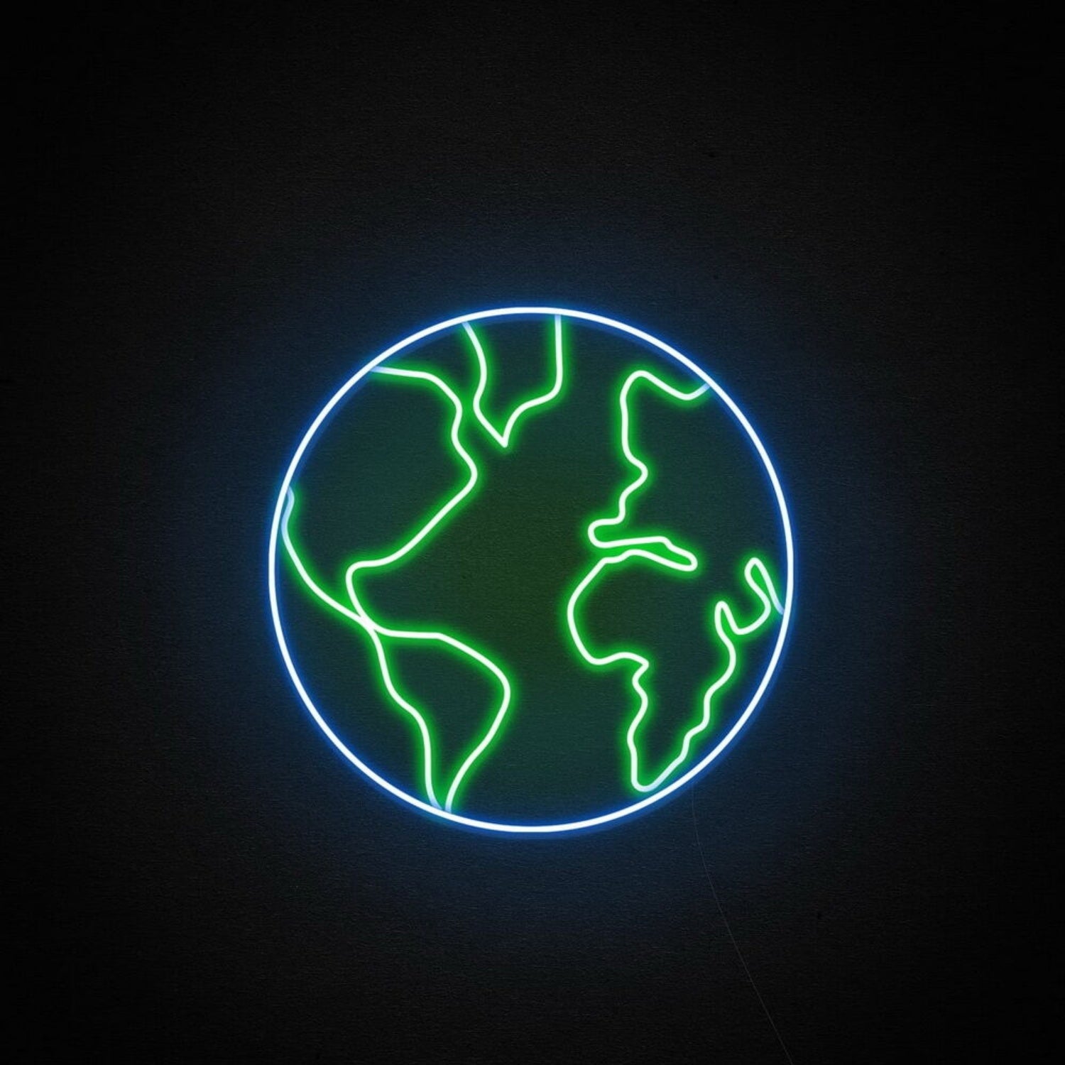 The Planet Earth Led Neon Sign - Shineneon