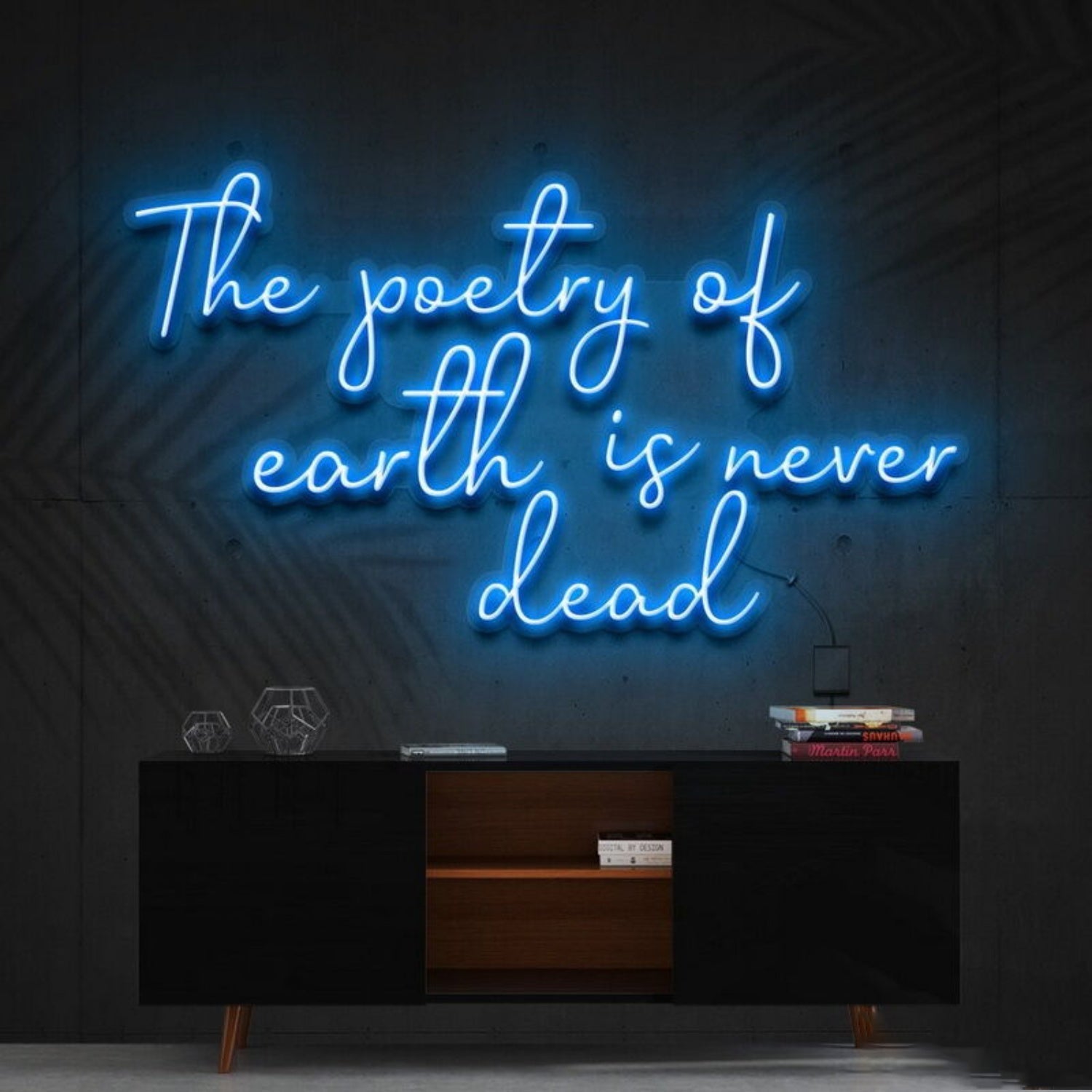 The Poetry Of Earth Is Never Dead Led Neon Sign - Shineneon