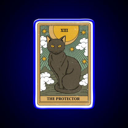 The Protector Yoga Led Neon Sign For Wellness Space Rgb Color