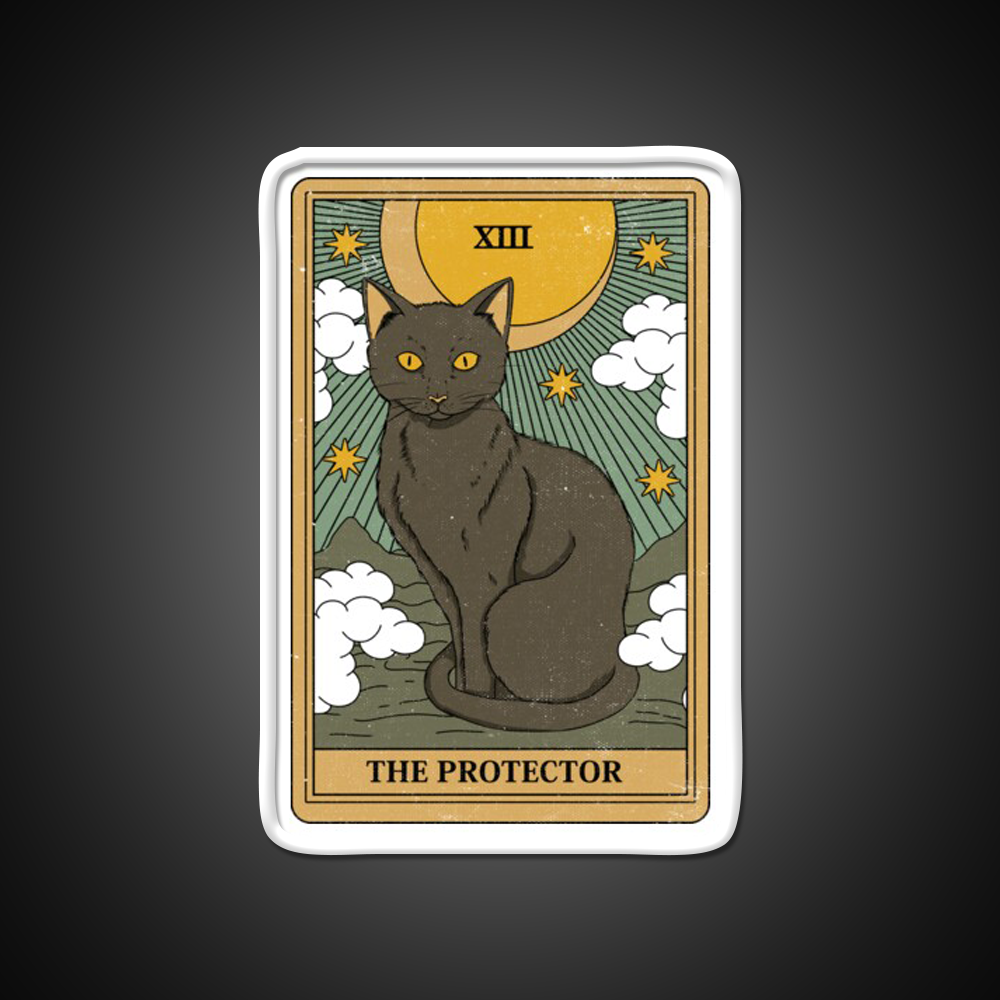 The Protector Yoga Led Neon Sign For Wellness Space Rgb Color