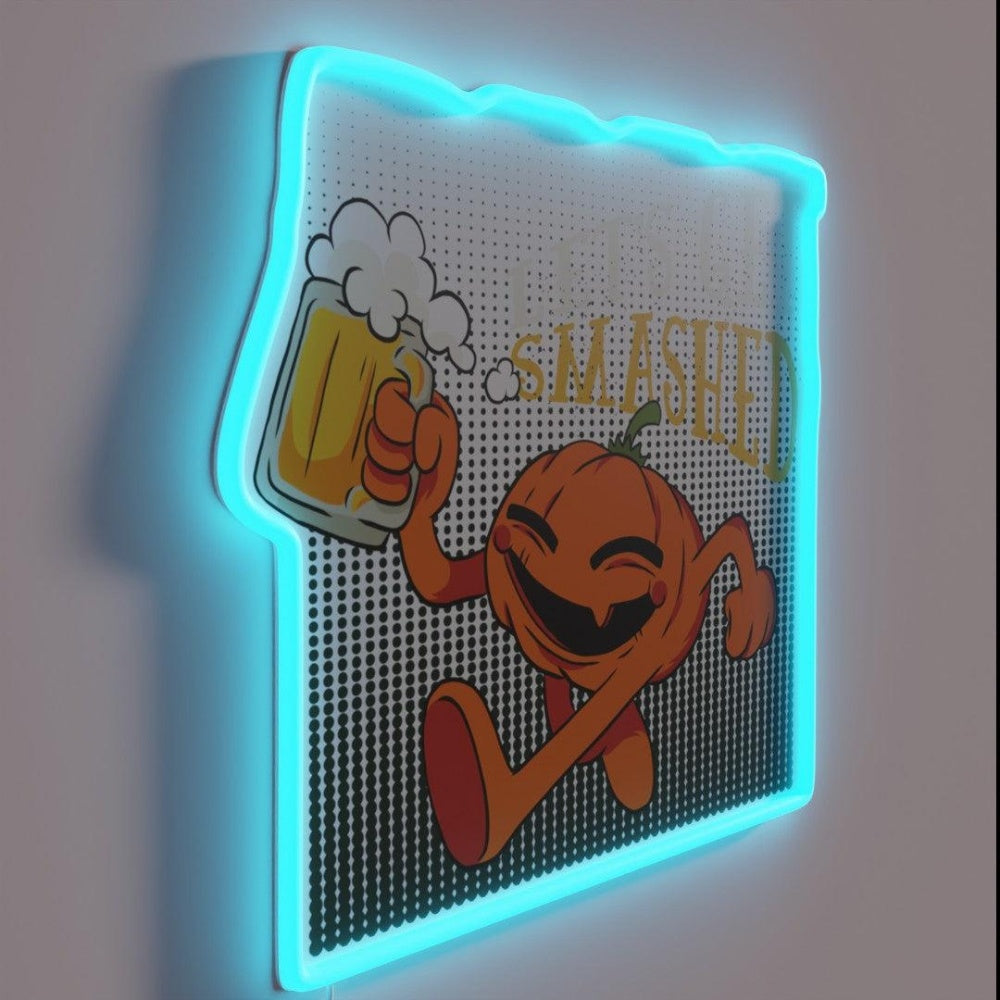 The Pumpkin Beer Fan Rgb Led Neon Sign