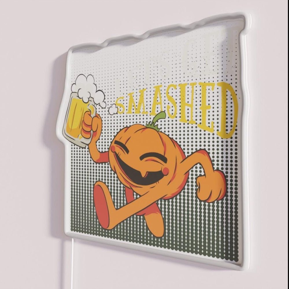 The Pumpkin Beer Fan Rgb Led Neon Sign - Shineneon