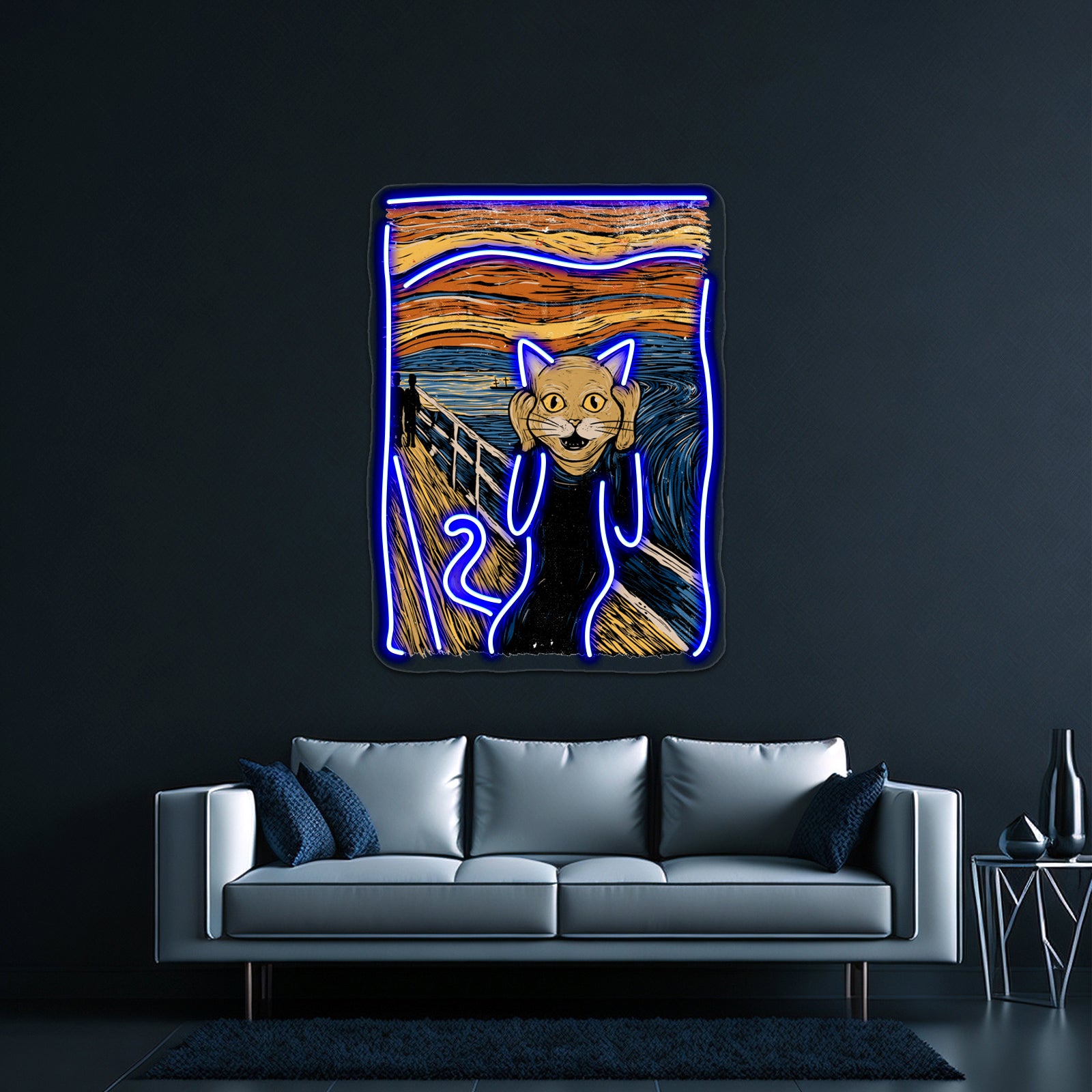 The Purr Artwork Personalized Neon Signs | Shineneon