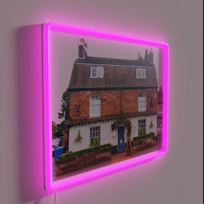 The Queens Head In Dorking Rgb Led Neon Sign