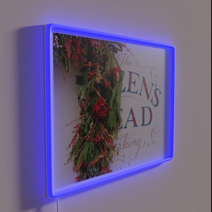 The Queens Head In Dorking Rgb Led Neon Sign Bar Wall Decor