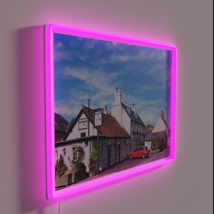The Queens Head In Weybridge Rgb Led Neon Sign - Shineneon
