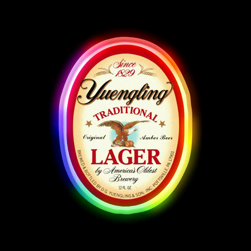 The Red Of Yue Beer Bar Decor Led Neon Sign Rgb Color - LED neon sign close-up detail