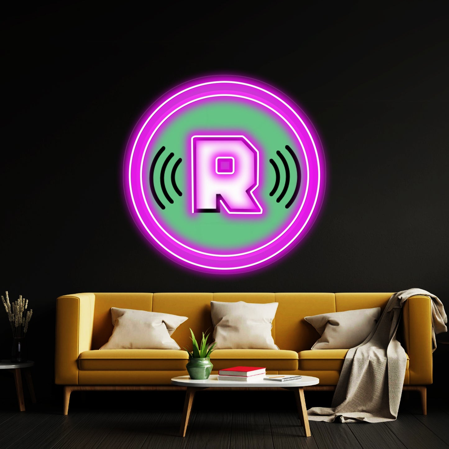 The Ringer Logo Artwork Personalized Neon Signs