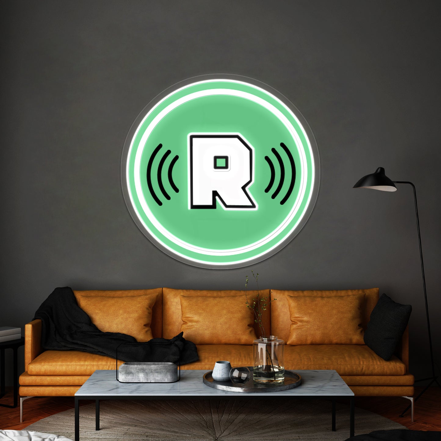 The Ringer Logo Artwork Personalized Neon Signs