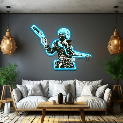 The Road Warrior Artwork Personalized Neon Signs | Shineneon