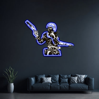 The Road Warrior Artwork Personalized Neon Signs | Shineneon