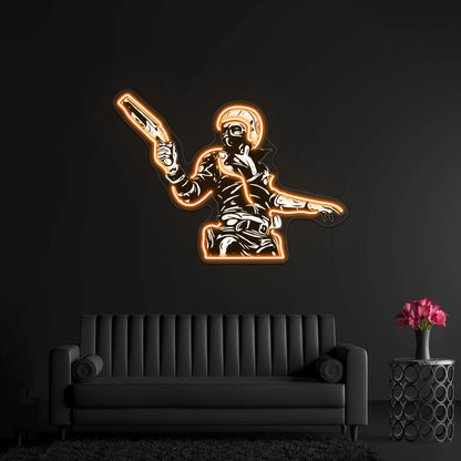 The Road Warrior Artwork Personalized Neon Signs | Shineneon