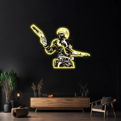 The Road Warrior Artwork Personalized Neon Signs | Shineneon