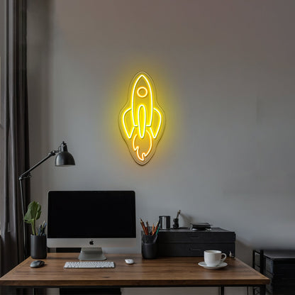 The Rocket Neon Sign - Shineneon