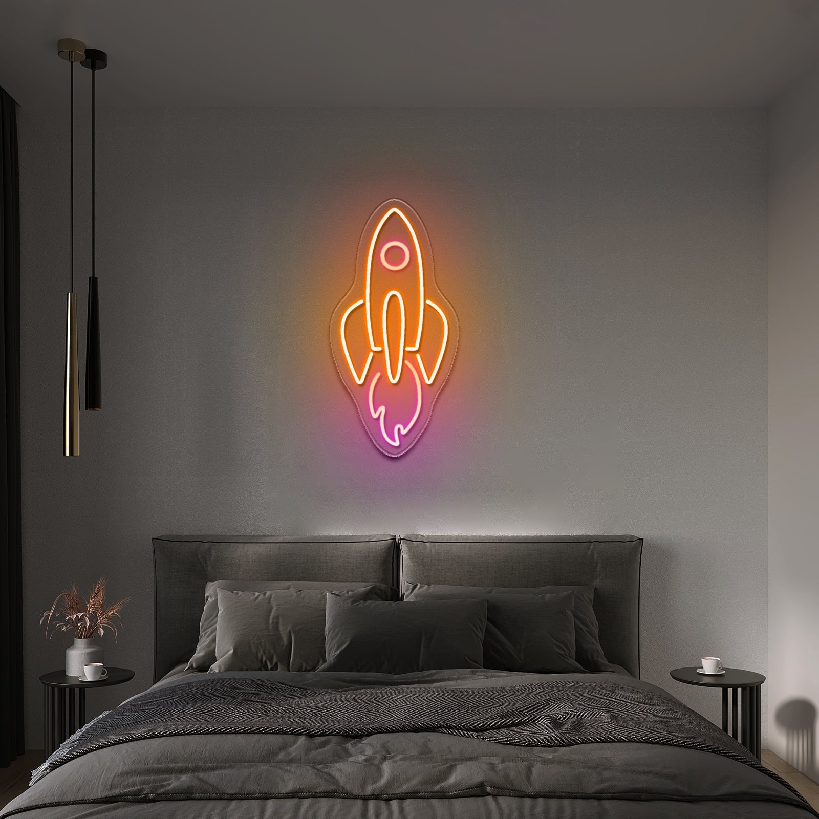 The Rocket Neon Sign - Shineneon