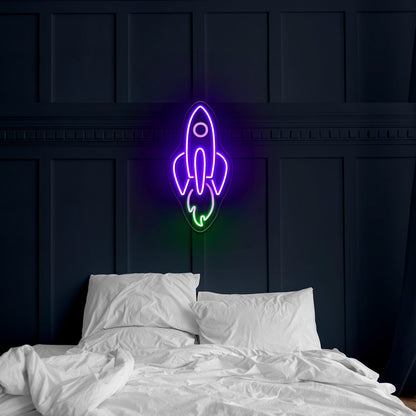 The Rocket Neon Sign - Shineneon