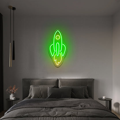 The Rocket Neon Sign - Shineneon