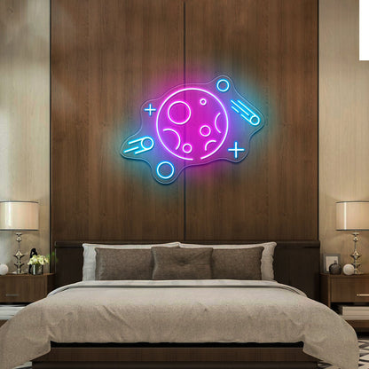 The Rocket Neon Sign For Kids Bedroom - Shineneon