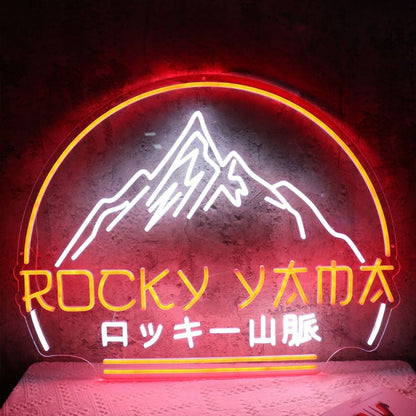The Rocky Mountains Led Neon Sign - Shineneon