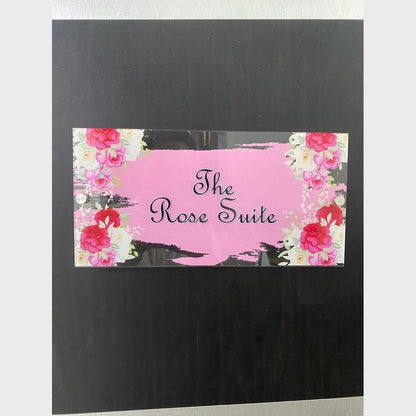 The Rose Suite Acrylic Business Logo Sign - Shineneon