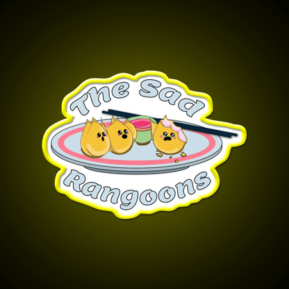 The Sad Rangoons Led Neon Sign Chinese Food Rgb Color - Shineneon