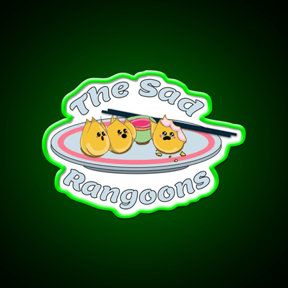 The Sad Rangoons Led Neon Sign Chinese Food Rgb Color - Shineneon