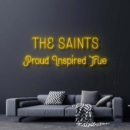 The Saints Proud Inspired True Neon Sign | Shineneon