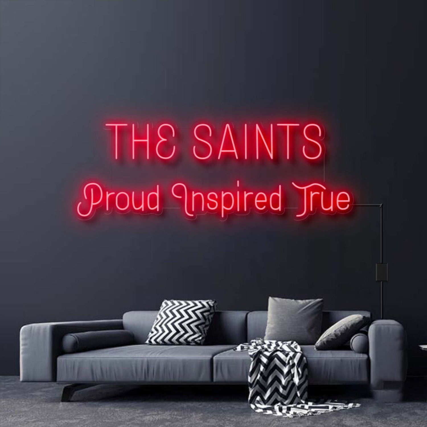 The Saints Proud Inspired True Neon Sign | Shineneon