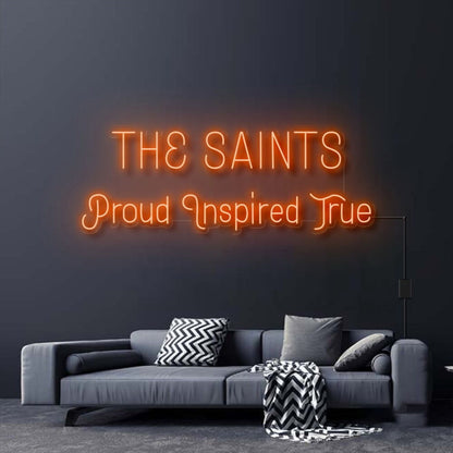 The Saints Proud Inspired True Neon Sign | Shineneon