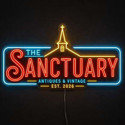 THE SANCTUARY Custom LED Neon Sign - Shineneon