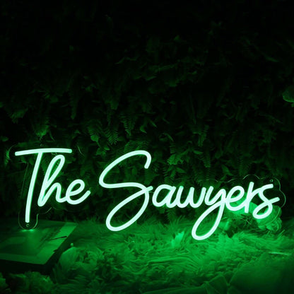 The Sawyers Green Led Neon Sign - Shineneon