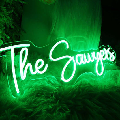 The Sawyers Green Led Neon Sign - Shineneon