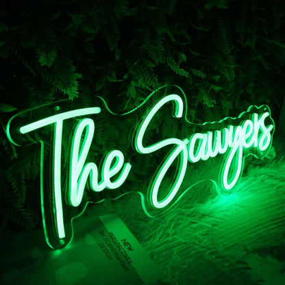 The Sawyers Green Led Neon Sign - Shineneon