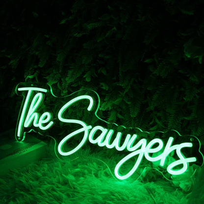 The Sawyers Green Led Neon Sign - Shineneon