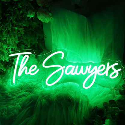 The Sawyers Green Led Neon Sign - Shineneon