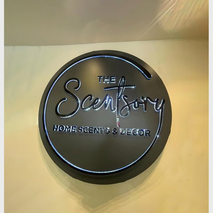 The Scentsory Decor Acrylic Business Logo Sign - Shineneon