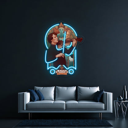The Science Of Deduction Artwork Personalized Neon Signs | Shineneon