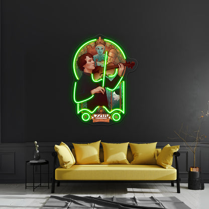 The Science Of Deduction Artwork Personalized Neon Signs | Shineneon