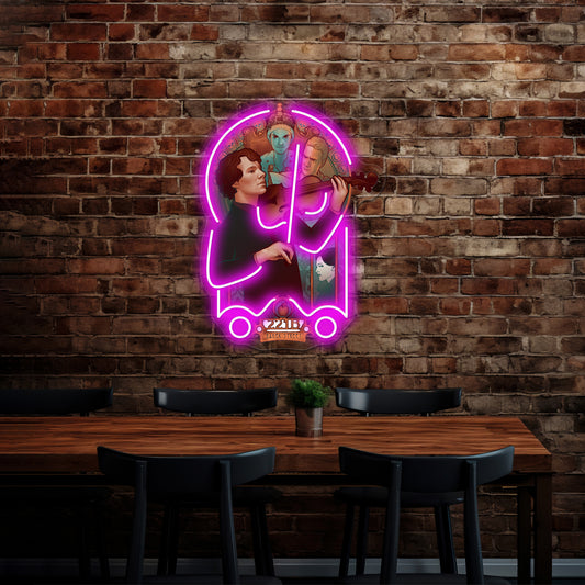 The Science Of Deduction Artwork Personalized Neon Signs