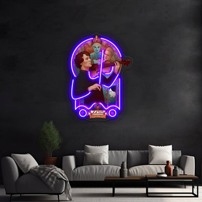 The Science Of Deduction Artwork Personalized Neon Signs | Shineneon