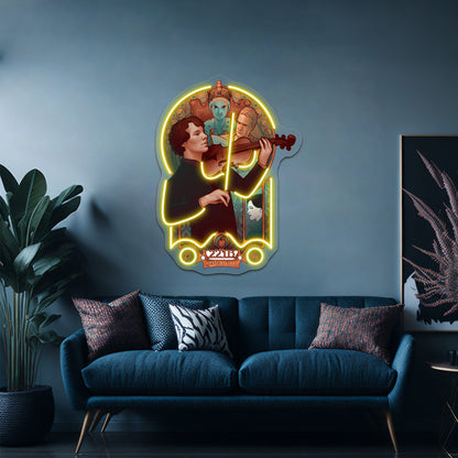 The Science Of Deduction Artwork Personalized Neon Signs | Shineneon