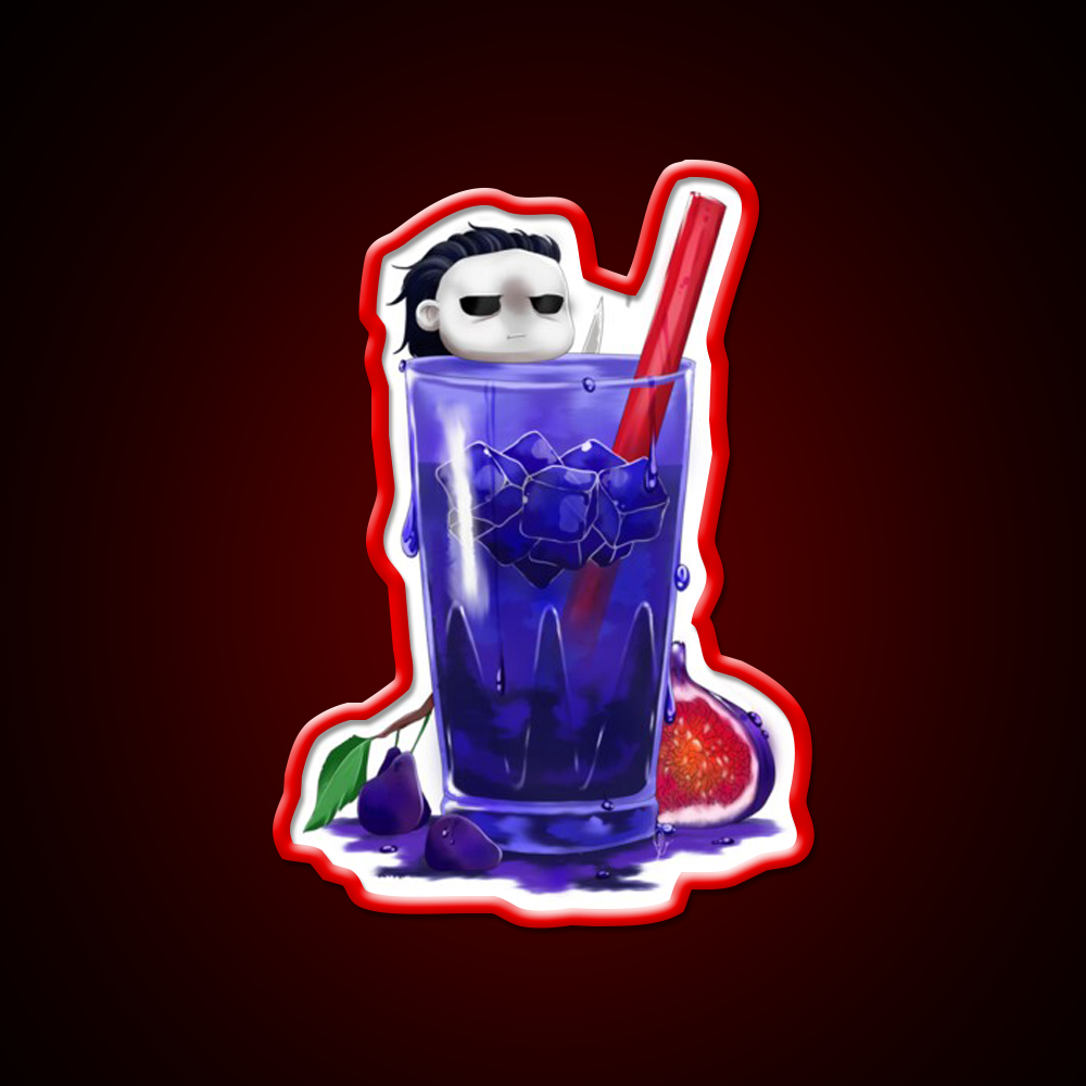 The Shapes Deep Stare Cocktail Bar Decor Led Neon Sign Rgb Color - LED neon sign view 10