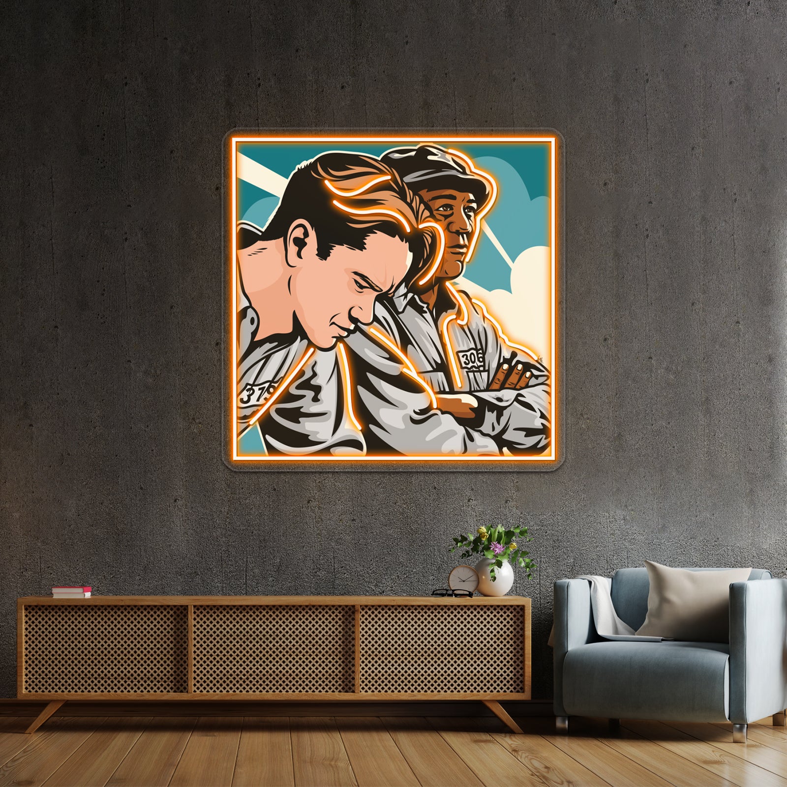 The Shawshank Redemption Artwork Personalized Neon Signs | Shineneon