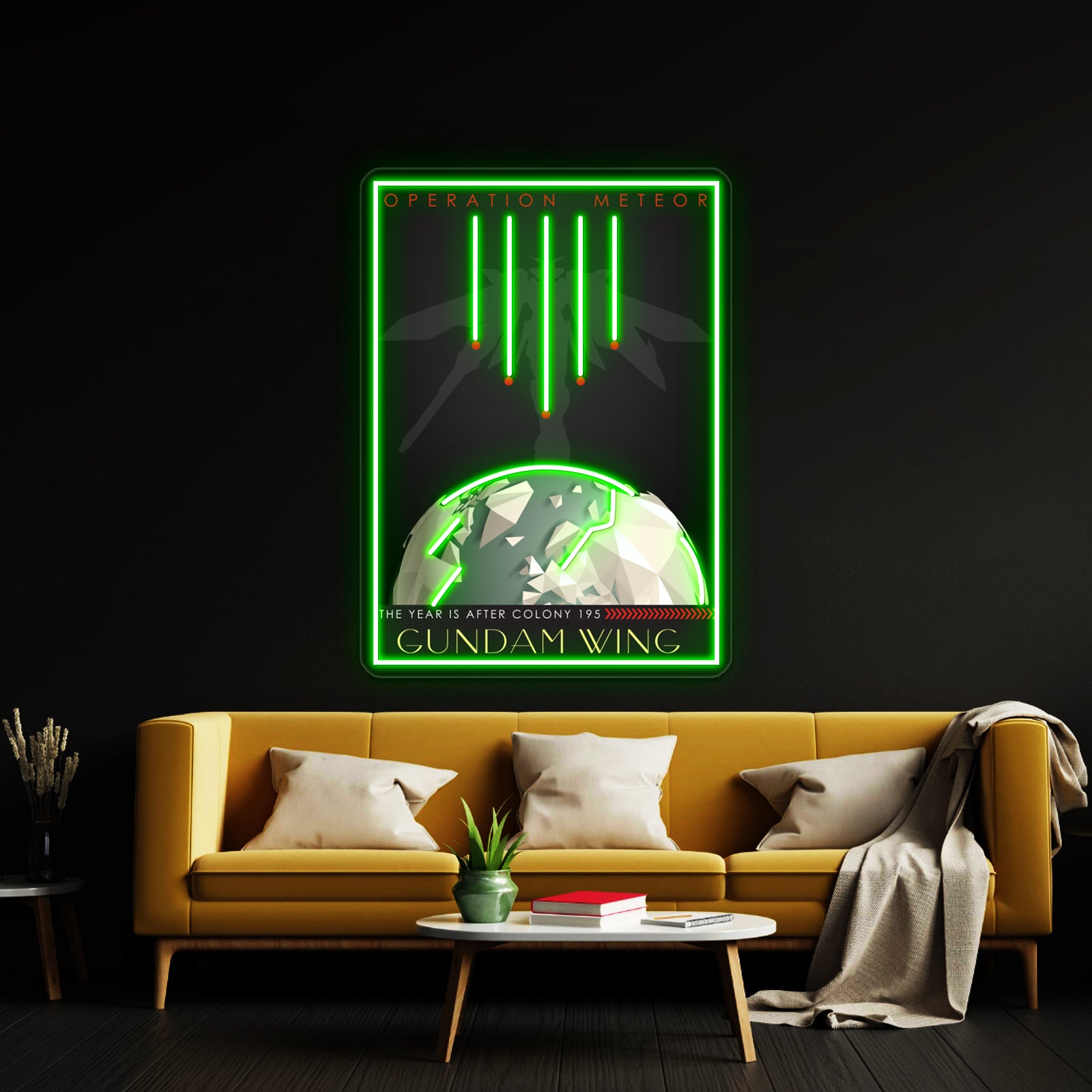 The Shooting Star She Saw Artwork Personalized Neon Signs | Shineneon