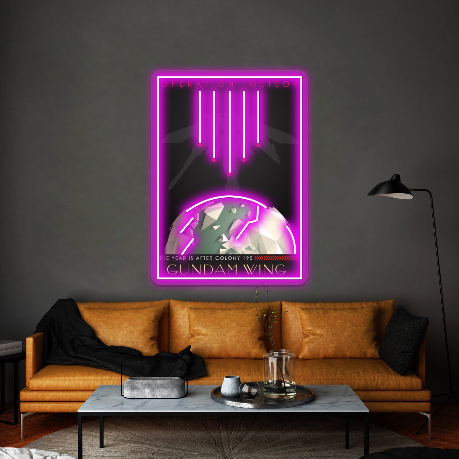 The Shooting Star She Saw Artwork Personalized Neon Signs | Shineneon