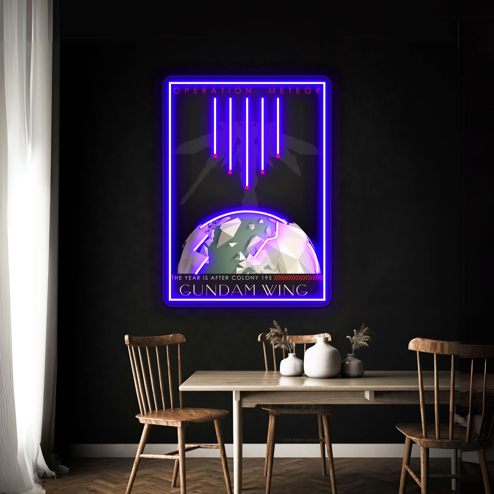 The Shooting Star She Saw Artwork Personalized Neon Signs | Shineneon