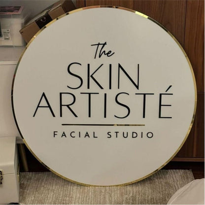 The Skin Artiste Studio Acrylic Business Logo Sign - Shineneon