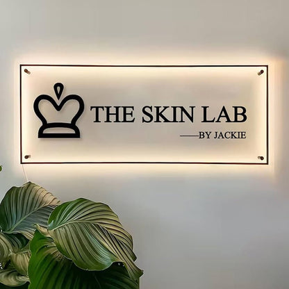 The Skin Lab Acrylic Business Logo Sign - Shineneon