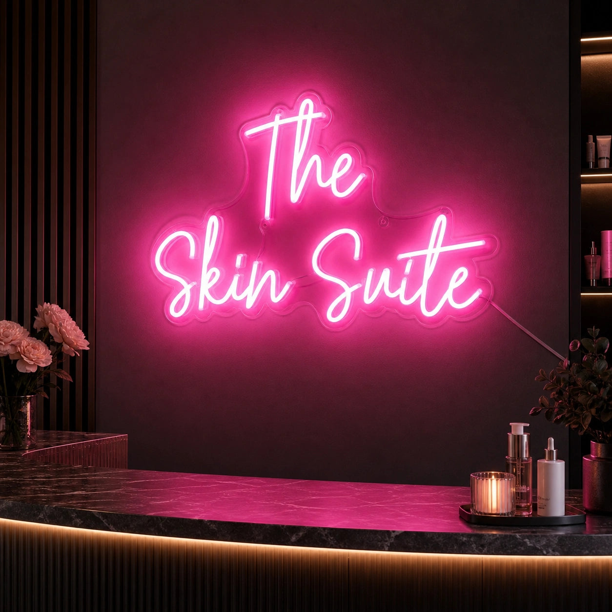 The Skin Suite LED Neon Sign high-converting product image