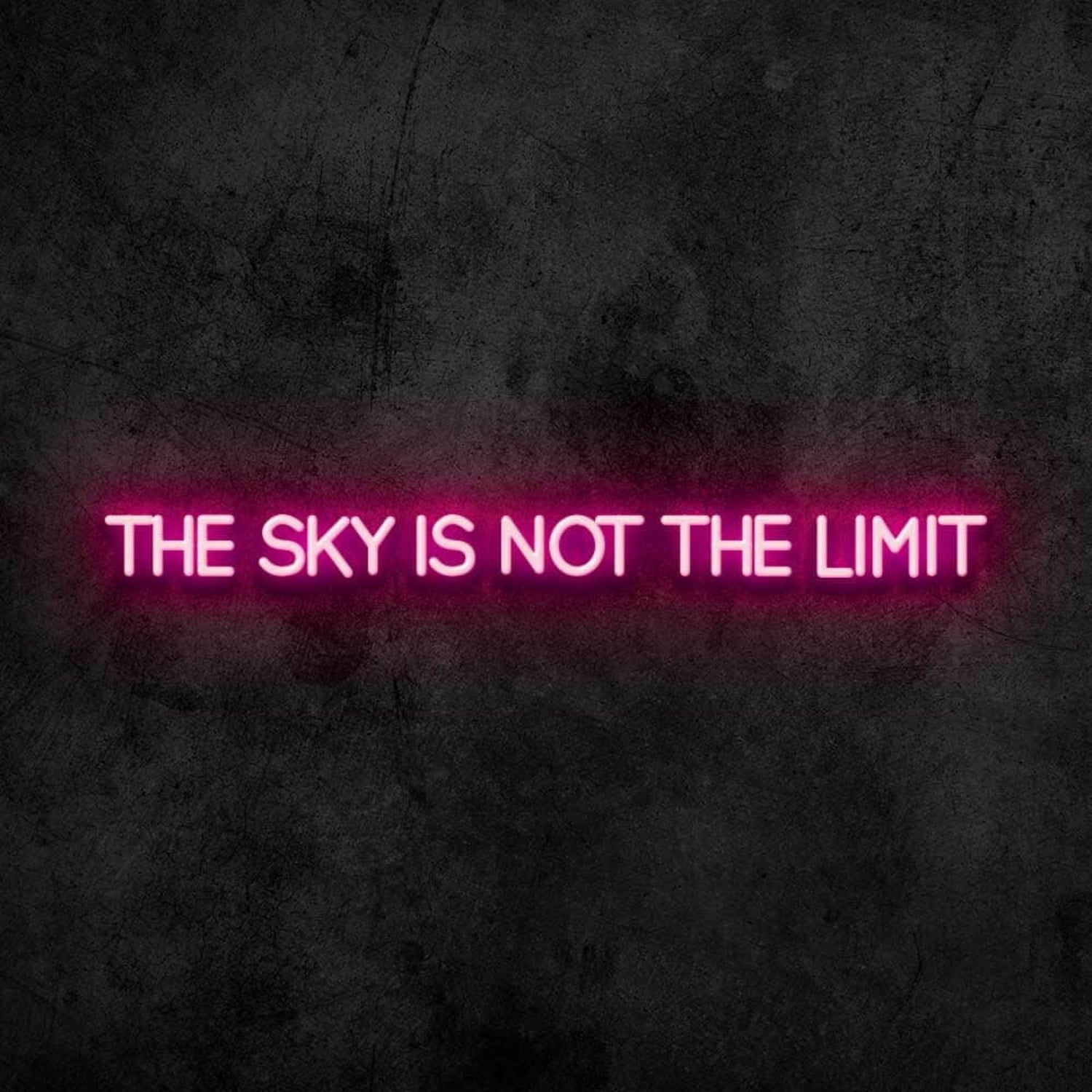 The Sky Is Not The Limit Led Neon Sign | Shineneon